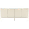 SIDEBOARD 170/75/40 cm  - Eichefarben/Grauweiß, Design, Holz/Holzwerkstoff (170/75/40cm) - Carryhome