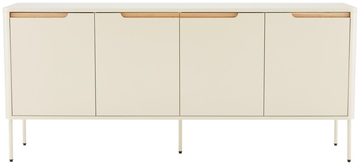 SIDEBOARD 170/75/40 cm  - Eichefarben/Grauweiß, Design, Holz/Holzwerkstoff (170/75/40cm) - Carryhome