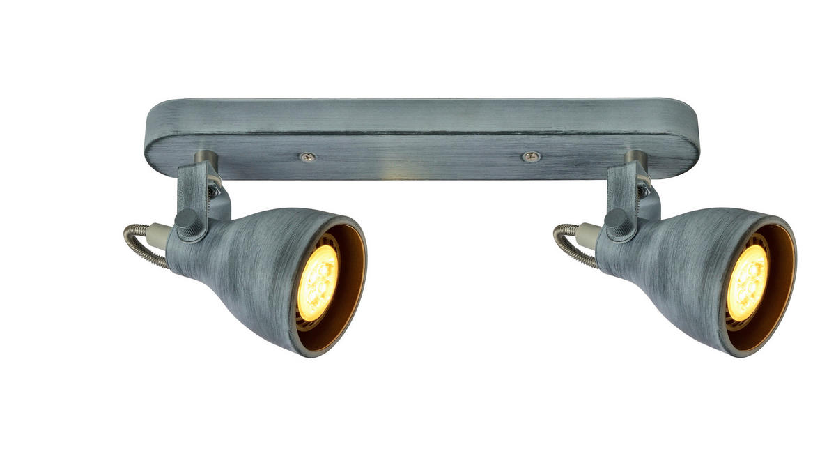 STRAHLER 31/15/11 cm   - Grau, Basics, Metall (31/15/11cm)