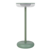 AKKU-TISCHLEUCHTE PASI 10,5/11/26 cm   - Salbeigrün, Design, Metall (10,5/11/26cm) - Näve