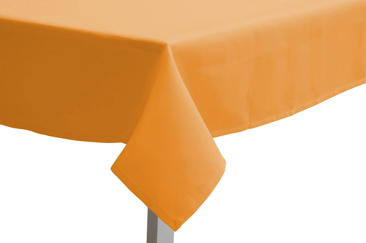 TISCHDECKE 150/250 cm  - Bronzefarben, Basics, Textil (150/250cm)