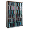 CD-Regal in Eichefarbe - Eichefarben, Konventionell, Glas/Holzwerkstoff (60/92/18cm) - MID.YOU