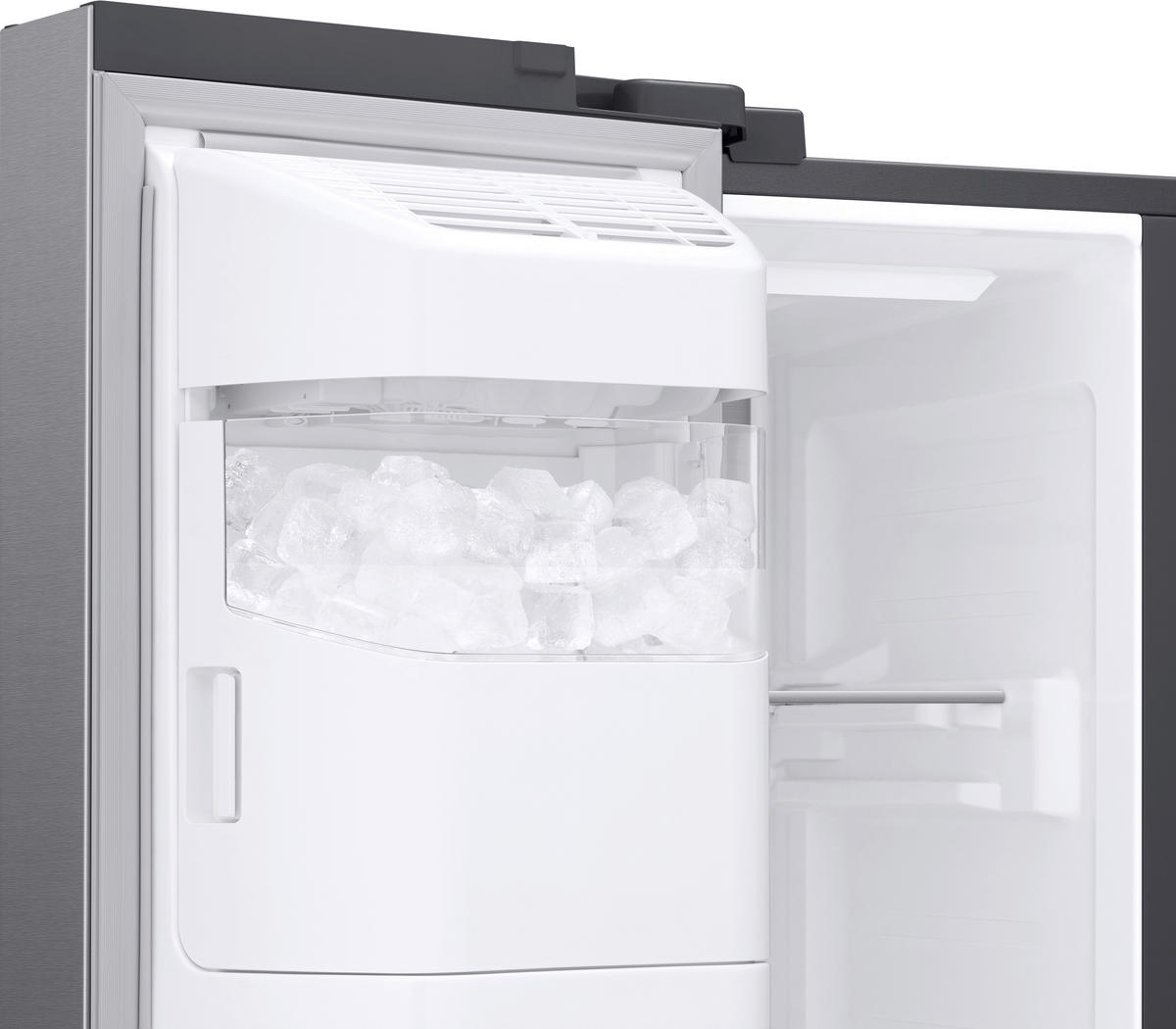 SIDE-BY-SIDE 91,2/178,0/71,6 cm RS6HA8891SL/EG  - Schwarz, Basics, Glas/Kunststoff (91,2/178,0/71,6cm) - Samsung