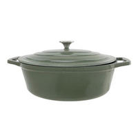 PEKAČ Castard  - zelena, Basics, metal (33,5/25cm)