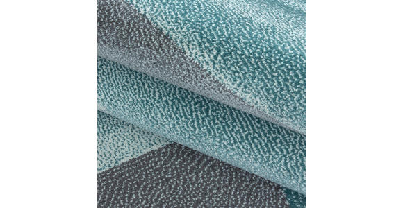 WEBTEPPICH 80/150 cm Beta Blau  - Blau, Basics, Textil (80/150cm) - Novel