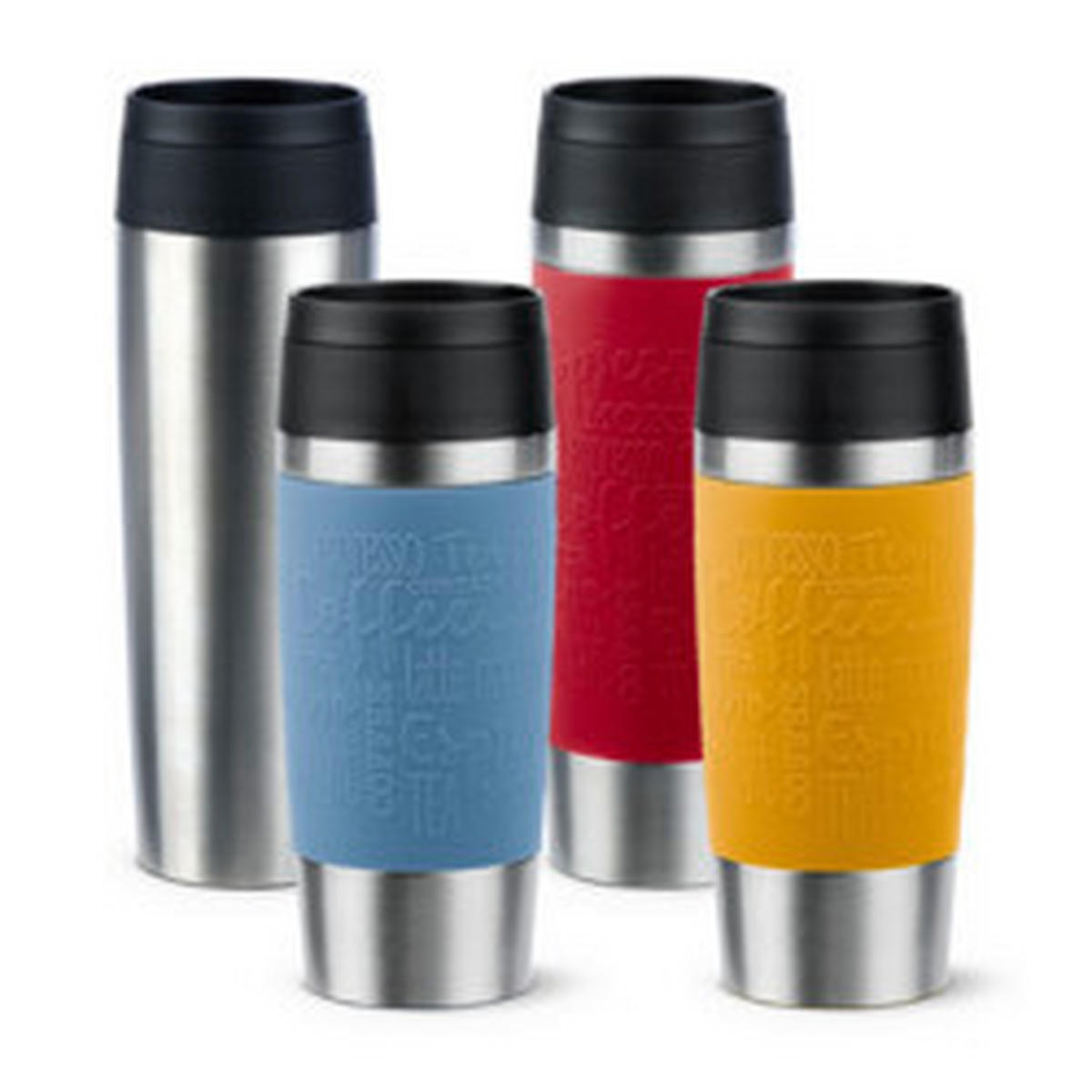 THERMOBECHER TRAVEL MUG 0,5 L  - Basics, Kunststoff/Metall (0,5l) - Emsa