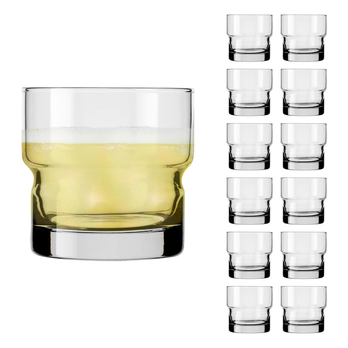 GLÄSERSET NEWTON  12-teilig  - Klar, Basics, Glas (9/9cm)