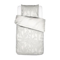 BETTWÄSCHE Palma Satin, Webstoff 155/220 cm  - Weiß, KONVENTIONELL, Textil (155/220cm) - Essenza