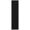 AKUSTIKPANEEL 4er-Set Nachbildung 4 Stück  - Schwarz, Design, Holzwerkstoff/Textil (30,5/132,5/1,8cm) - Xora