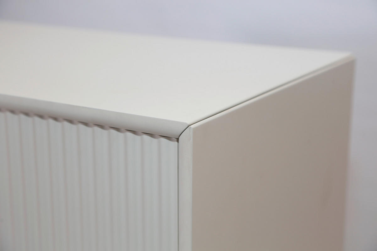 SIDEBOARD  in 160/75/45 cm  - Greige, Basics, Holzwerkstoff/Metall (160/75/45cm) - Boxxx