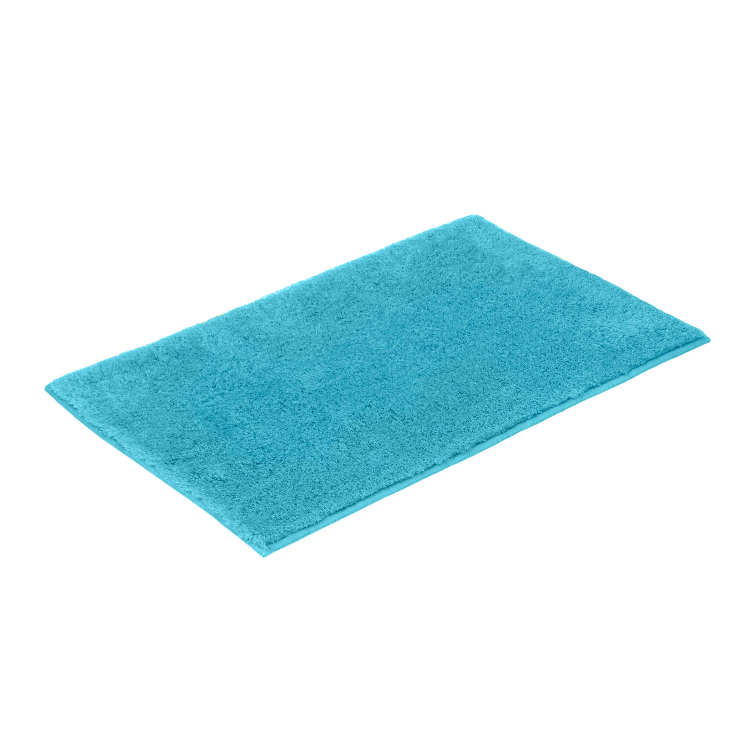 BADTEPPICH Timeless Türkis 60/100 cm  - Türkis, Basics, Textil (60/100cm) - Vossen