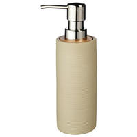 SEIFENSPENDER Holz, Metall, Kunststoff  - Beige, Basics, Holz/Kunststoff (6/20,5/6cm) - Sadena
