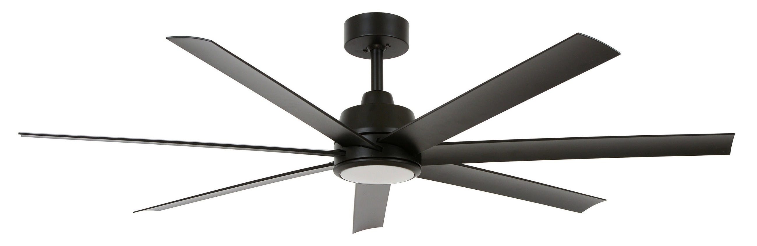 DECKENVENTILATOR LUCCI AIR ATLANTA 142/27 cm   - Schwarz, Design, Kunststoff/Metall (142/27cm)