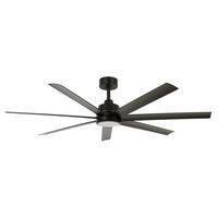 DECKENVENTILATOR LUCCI AIR ATLANTA 142/27 cm  - Schwarz, Design, Kunststoff/Metall (142/27cm)