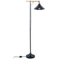 STEHLEUCHTE Industrial  - Schwarz, LIFESTYLE, Metall - Globo