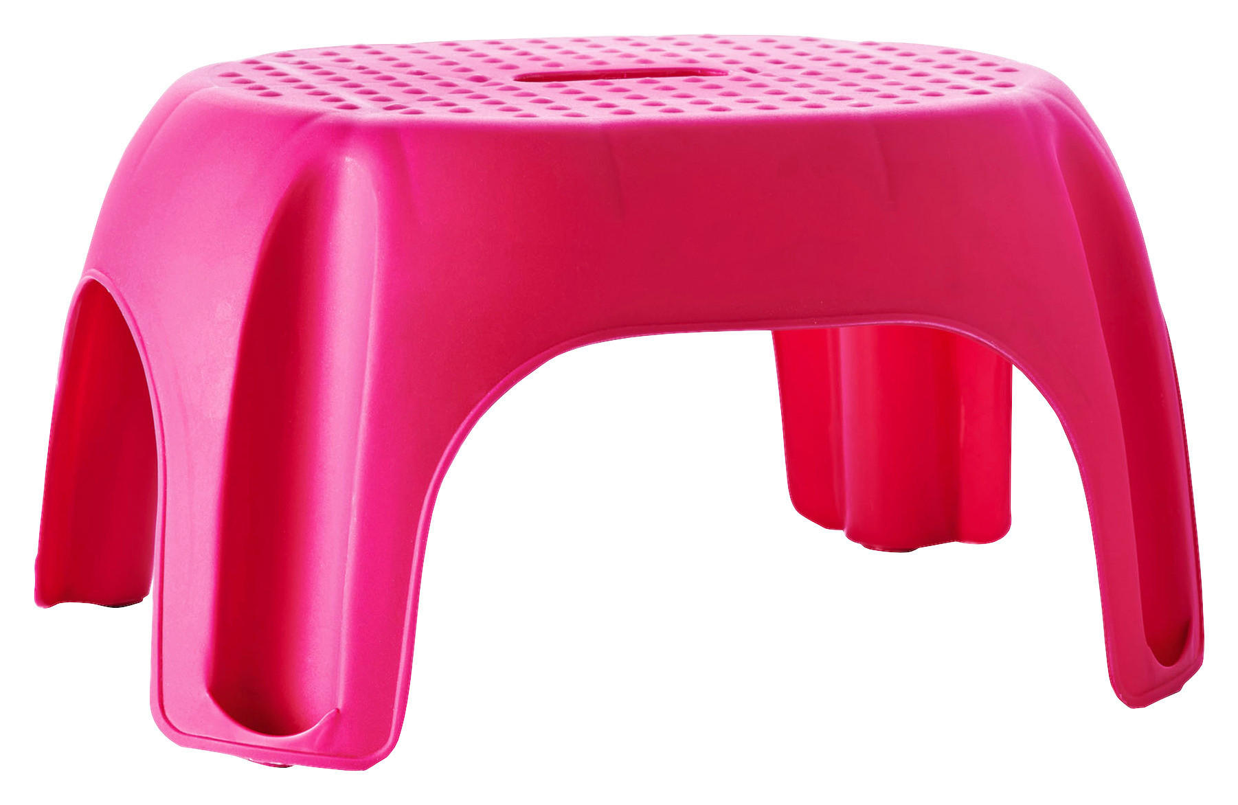BADHOCKER Kunststoff  - Rosa, Basics, Kunststoff (39/22/24cm)