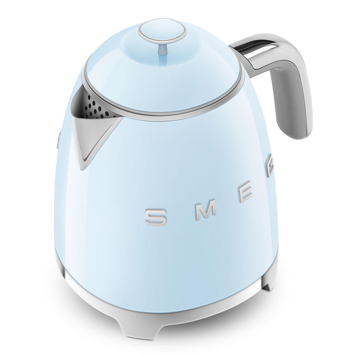 WASSERKOCHER 0,8 l  - Pastellblau, Design, Metall (22,3/24,8/17,1cm) - SMEG