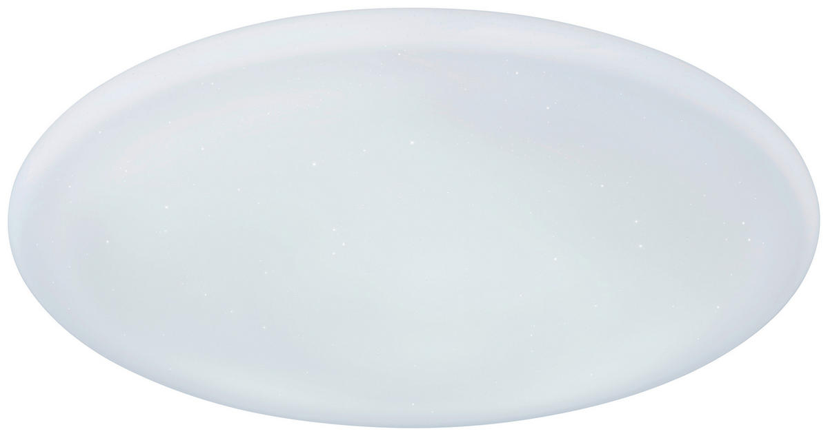 LED-DECKENLEUCHTE Rena  Smart 70/8 cm   - Opal/Weiß, Basics, Kunststoff/Metall (70/8cm) - Globo