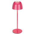 AKKU-TISCHLEUCHTE Santa Ana 11/34,6 cm  - Pink, Trend, Metall (11/34,6cm) - Novel
