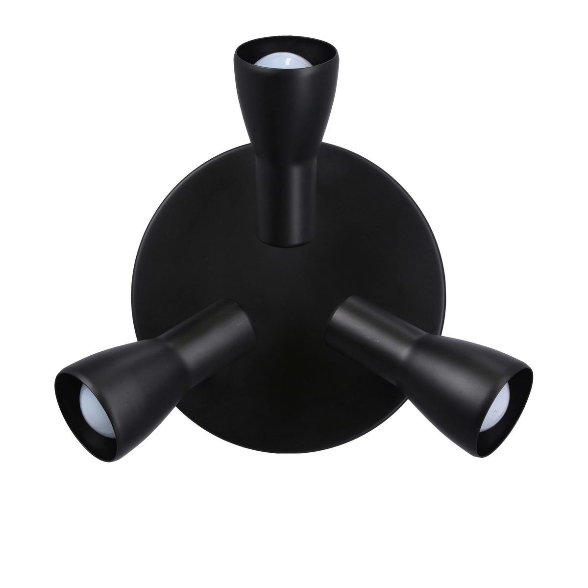 STRAHLER 29/29/8 cm   - Schwarz, Trend, Metall (29/29/8cm)