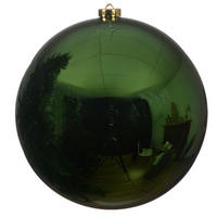 DEKOKUGEL - Grün, Basics, Kunststoff (14/14/14cm) - X-Mas