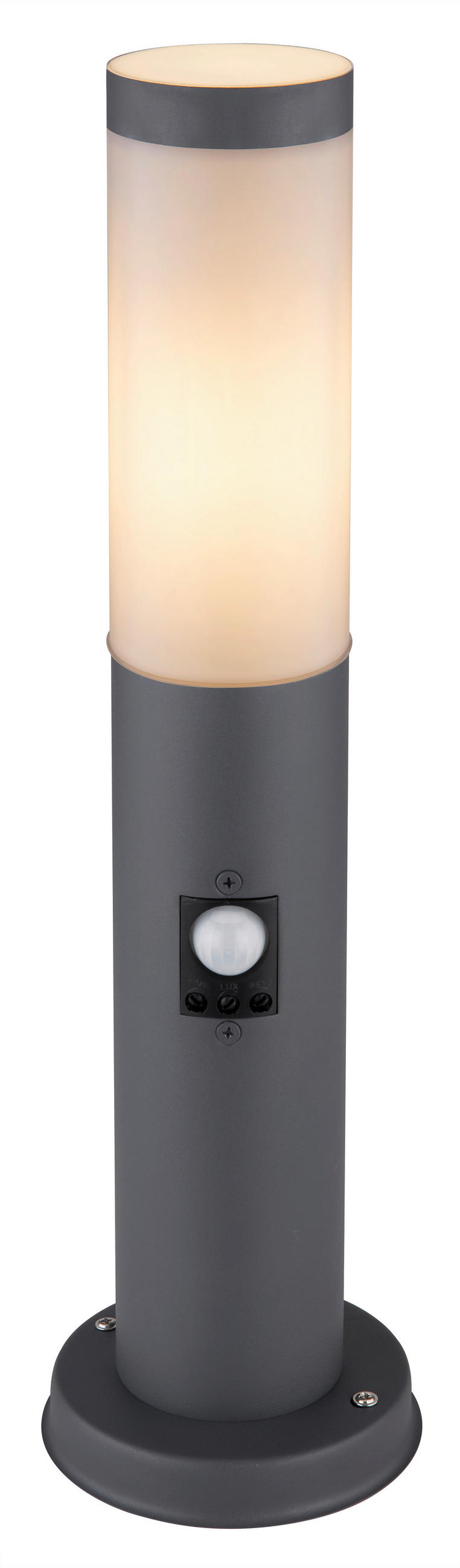 Außenleuchte + Bewegungsmelder Boston 30 Watt Edelstahl