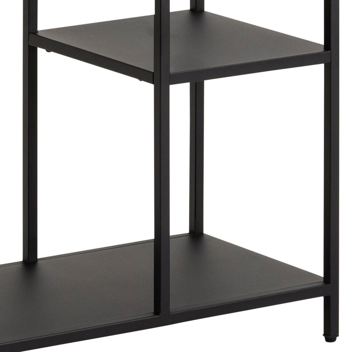 REGALELEMENT Schwarz  - Schwarz, KONVENTIONELL, Metall (79,5/86/30cm) - MID.YOU