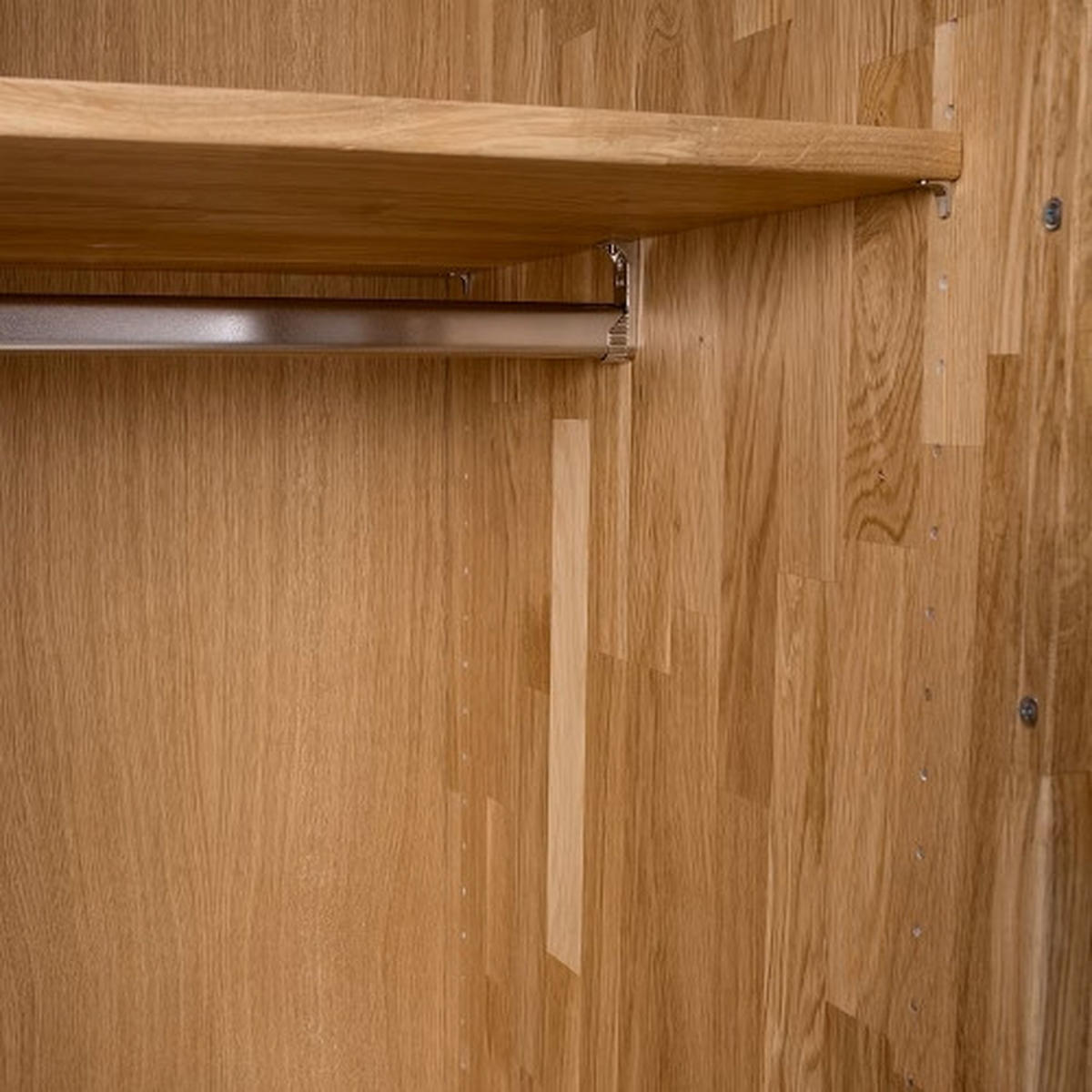 DREHTÜRENSCHRANK  in Wildeiche  - Wildeiche, MODERN, Holz (152/223/62cm) - MID.YOU
