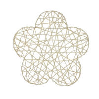 PLATZDECKCHEN Papier Beige  - Beige, Trend, Papier (42/40/0,2cm) - Ambia Home