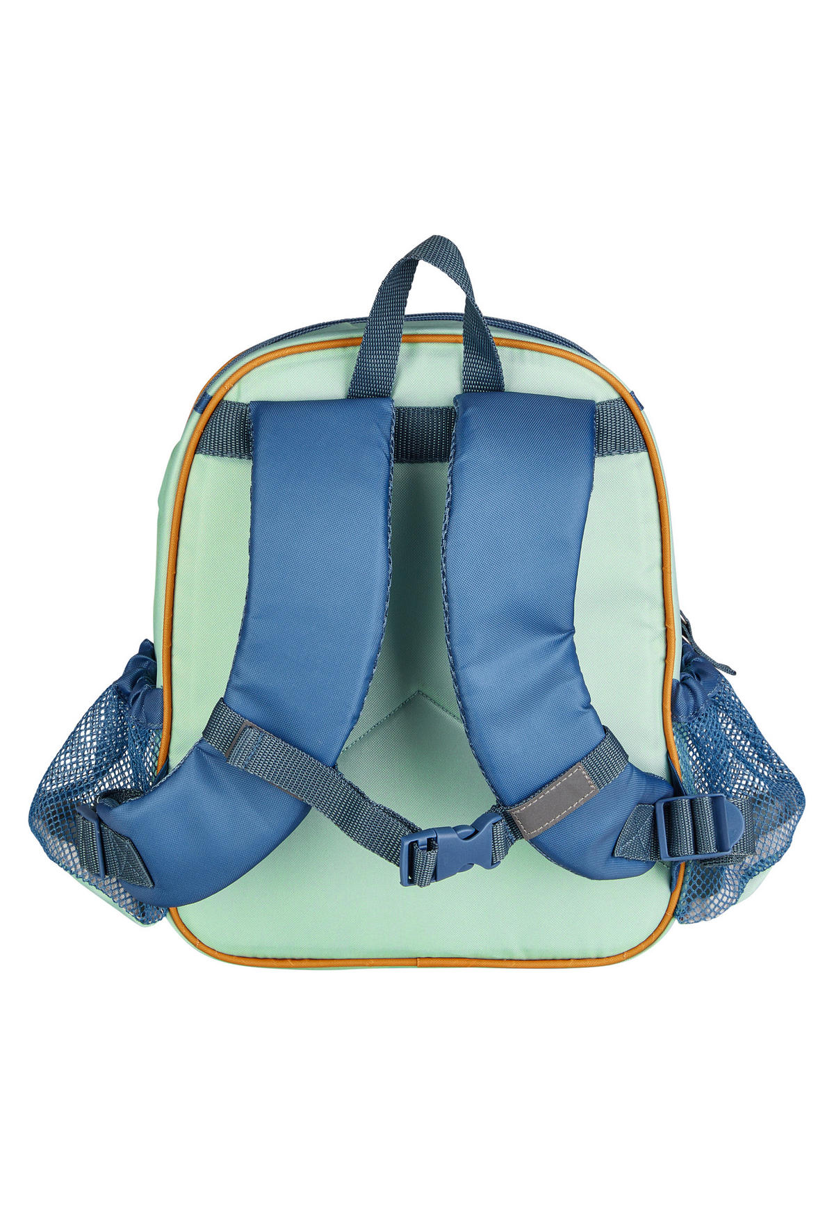 KINDERRUCKSACK Rexi  - Blau/Hellgrün, Basics, Textil (30/24/10cm) - Sterntaler