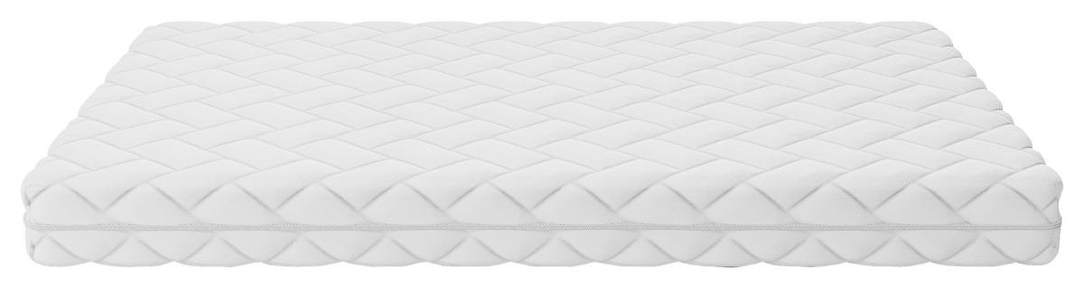 LATEXMATRATZE 120/200 cm  - Weiß, Basics, Textil (120/200cm) - Xora