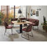 ESSTISCH in Holz, Holzwerkstoff, Metall - Eichefarben/Schwarz, Design, Holz/Holzwerkstoff (128/128/75cm) - Dieter Knoll ESSTISCH in Holz, Holzwerkstoff, Metall - Eichefarben/Schwarz, Design, Holz/Holzwerkstoff (128/128/75cm) - Dieter Knoll