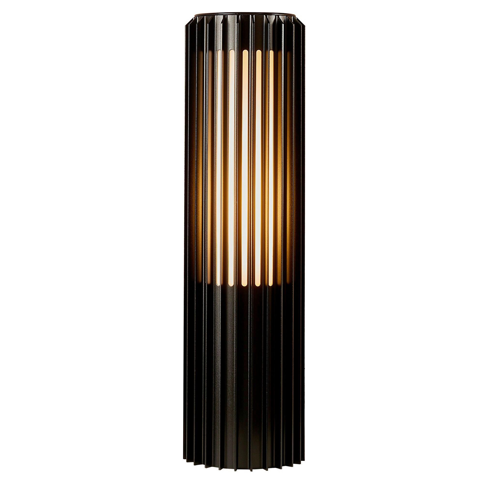 WEGELEUCHTE 12,4/45,4 cm   - Schwarz, Design, Metall (12,4/45,4cm) - Nordlux