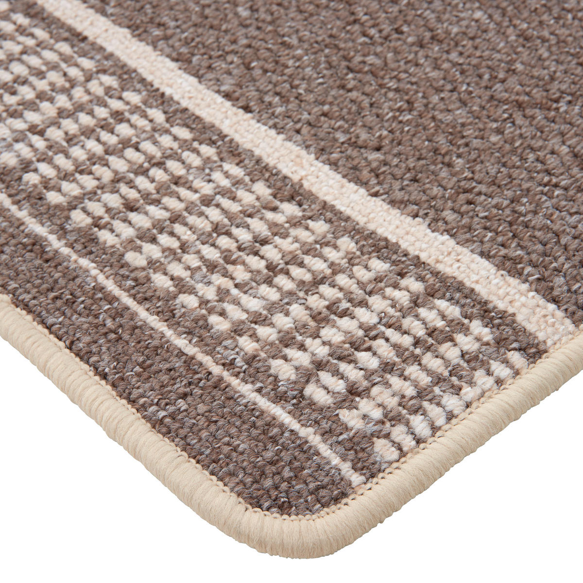 LÄUFER 67/180 cm Promenade  - Braun, Konventionell, Kunststoff/Textil (67/180cm) - Boxxx