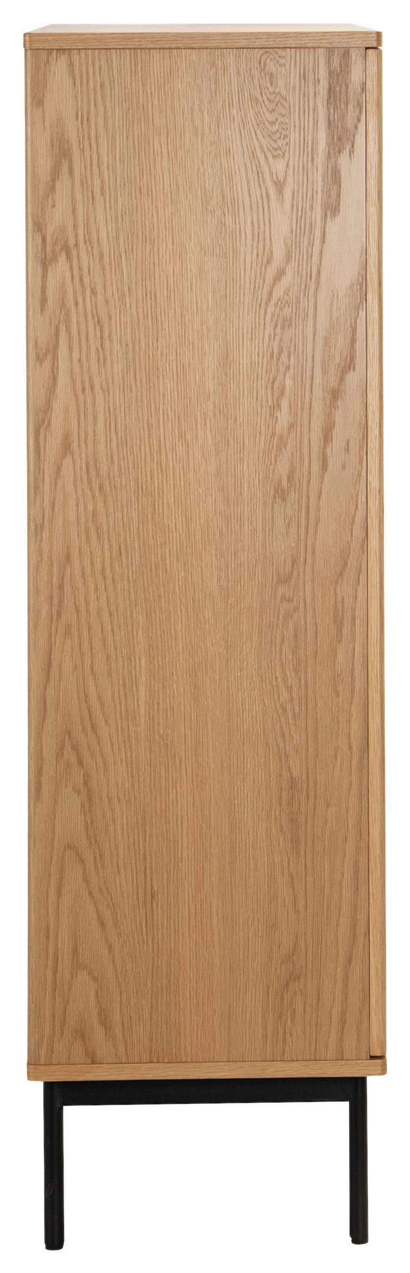 HIGHBOARD  in 90/140/40 cm  - Klar/Schwarz, Design, Glas/Holz (90/140/40cm) - MID.YOU