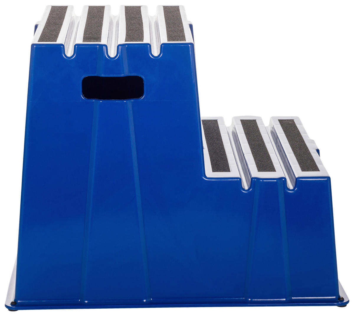 TRITTHOCKER Blau  - Blau, Basics, Kunststoff (57/51/65cm) - MID.YOU
