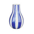 VASE 26 cm  - Blau/Weiß, Design, Keramik (16/26cm) - Ambia Home