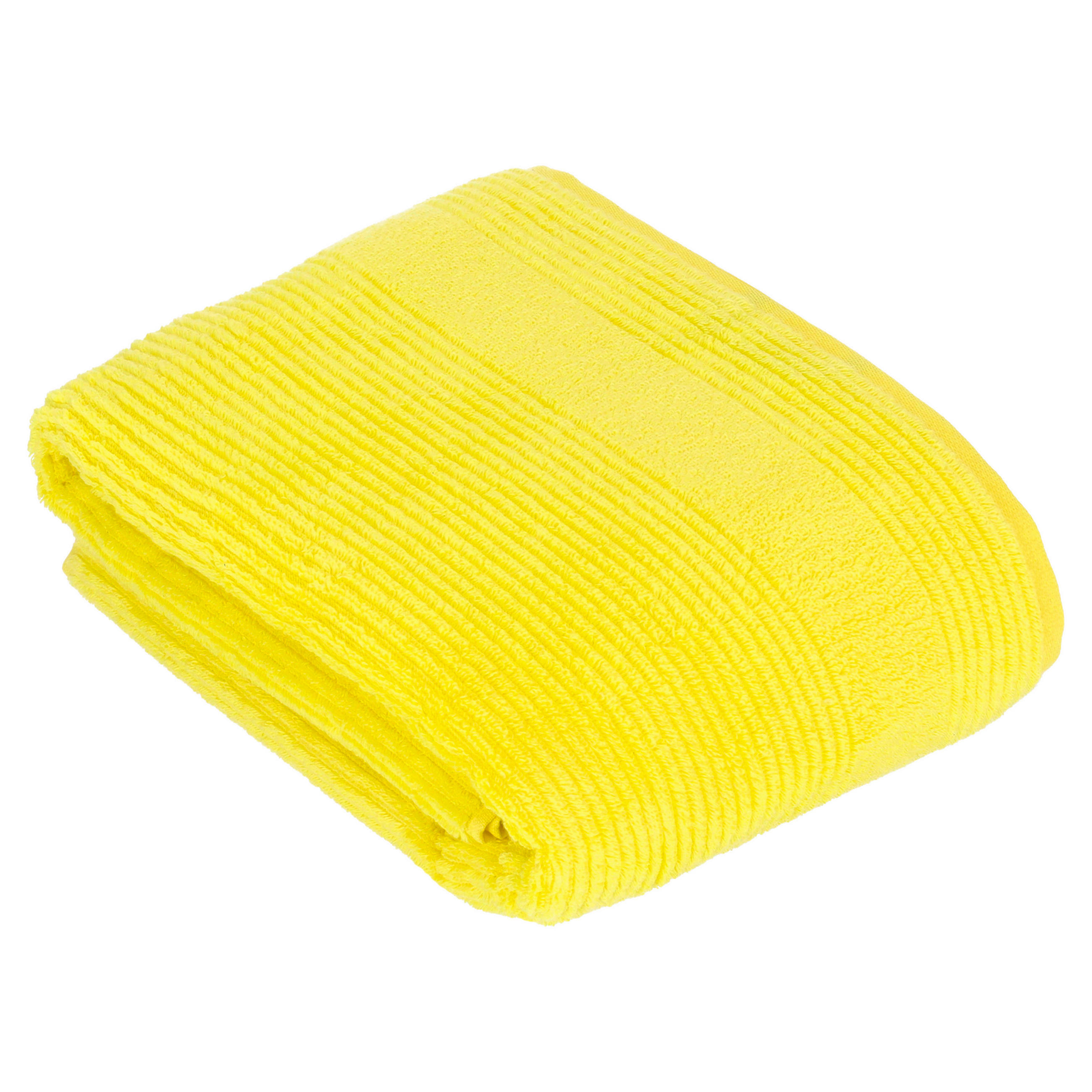 BADETUCH Tomorrow Gelb 100/150 cm  - Gelb, Basics, Textil (100/150cm) - Vossen