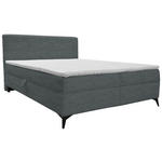 BOXBETT 180/200 cm  in Dunkelgrau  - Dunkelgrau/Schwarz, Design, Holz/Holzwerkstoff (180/200cm) - Xora