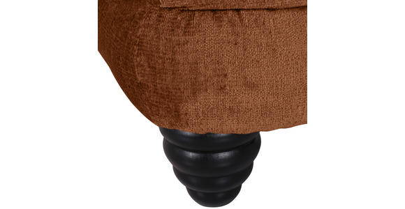 XXL-SESSEL - Rostfarben/Schwarz, Design, Holz/Textil (127/106/149cm) - Landscape