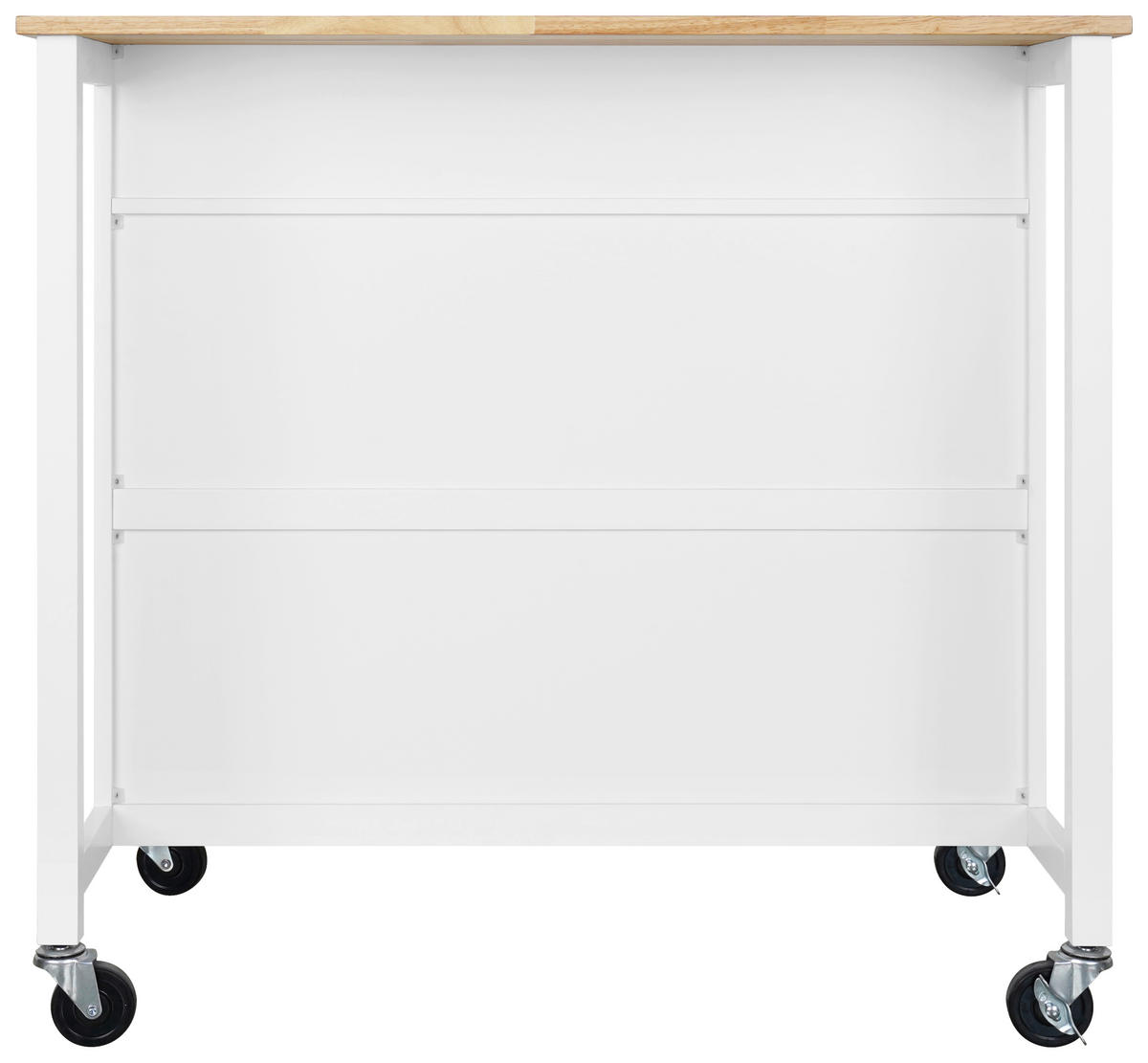 KÜCHENINSEL   in Naturfarben, Weiß  - Weiß/Naturfarben, Basics, Holz/Holzwerkstoff (98/94/58cm) - MID.YOU