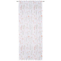 KUSOVÁ ZÁCLONA, 140/245 cm - biela, Konventionell, textil (140/245cm) - Esposa