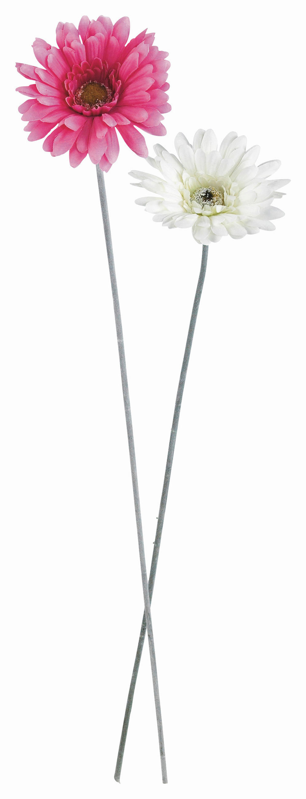 KONSTBLOMMA - pink/grön, Basics, textil/plast (56cm)