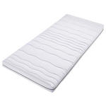 KOMFORTSCHAUMMATRATZE 90/200 cm Höhe ca. 14 cm  - Weiß, Basics, Textil (90/200cm) - Xora