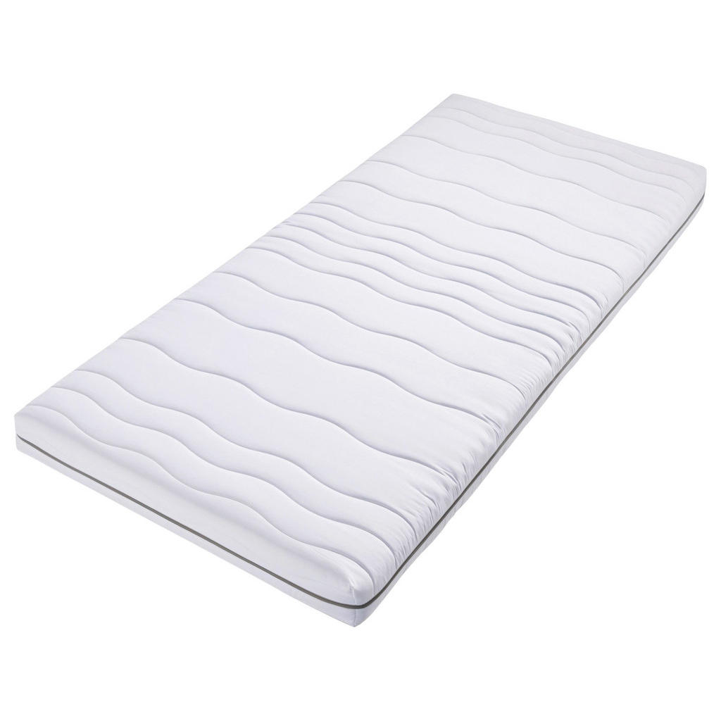 Thumbnail - Xora Komfortschaummatratze, Weiß, Textil, H2, Füllung: Polyester, rechteckig, 100x200 cm, Made in Germany, Oeko-Tex® Sta...