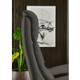 RELAXSESSEL in Leder Taupe  - Taupe/Edelstahlfarben, Design, Leder/Metall (76/119/86cm) - Dieter Knoll