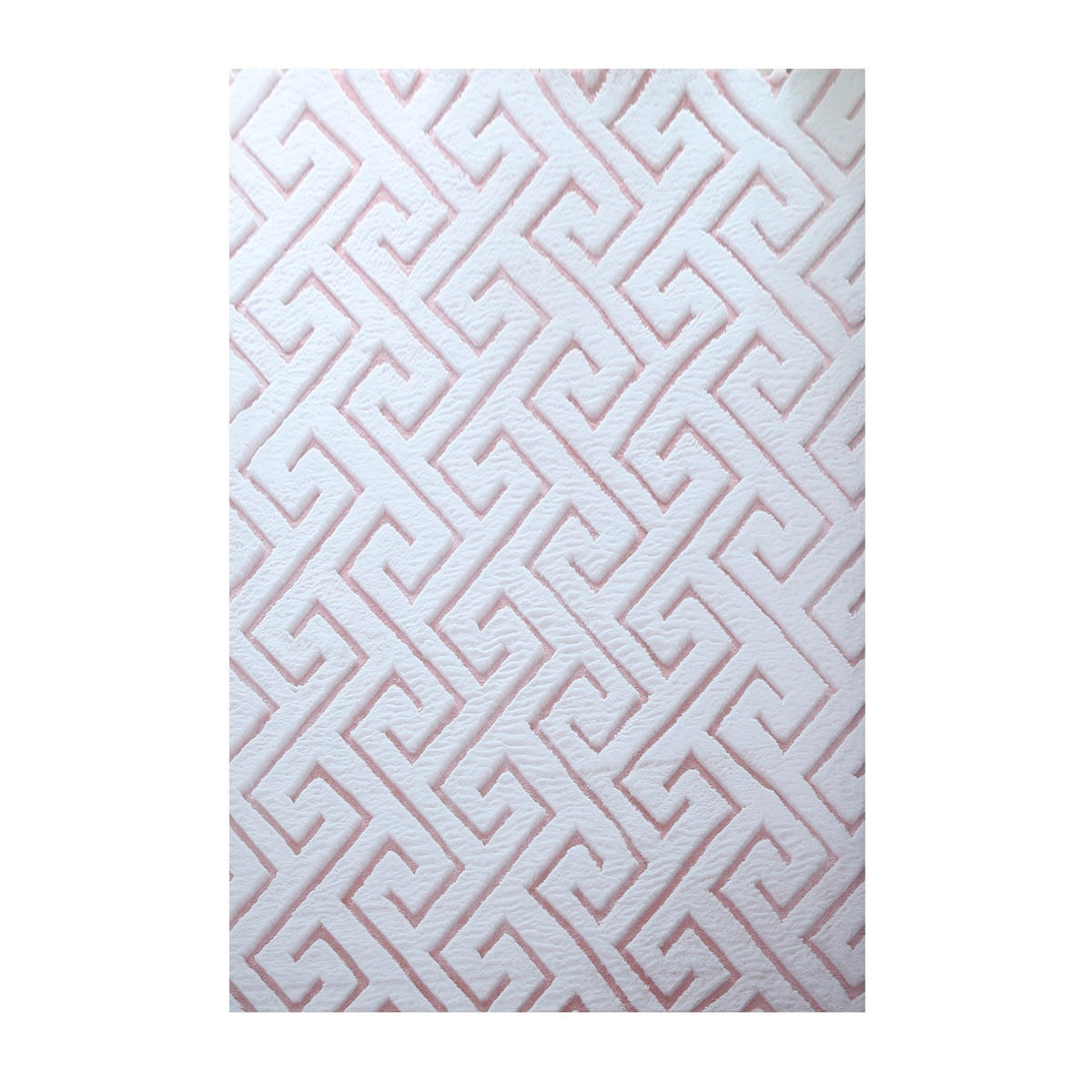 FLACHWEBETEPPICH 140/200 cm Vision Rosa  - Rosa, Basics, Textil (140/200cm) - Novel