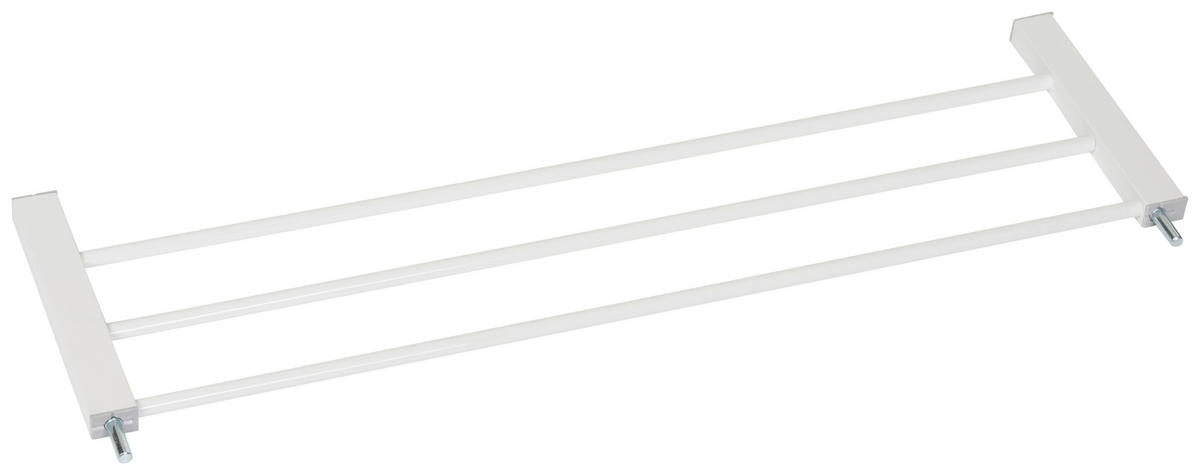SCHUTZGITTERVERLÄNGERUNG 21/77 cm  - Weiß, Basics, Metall (21/77cm) - Hauck