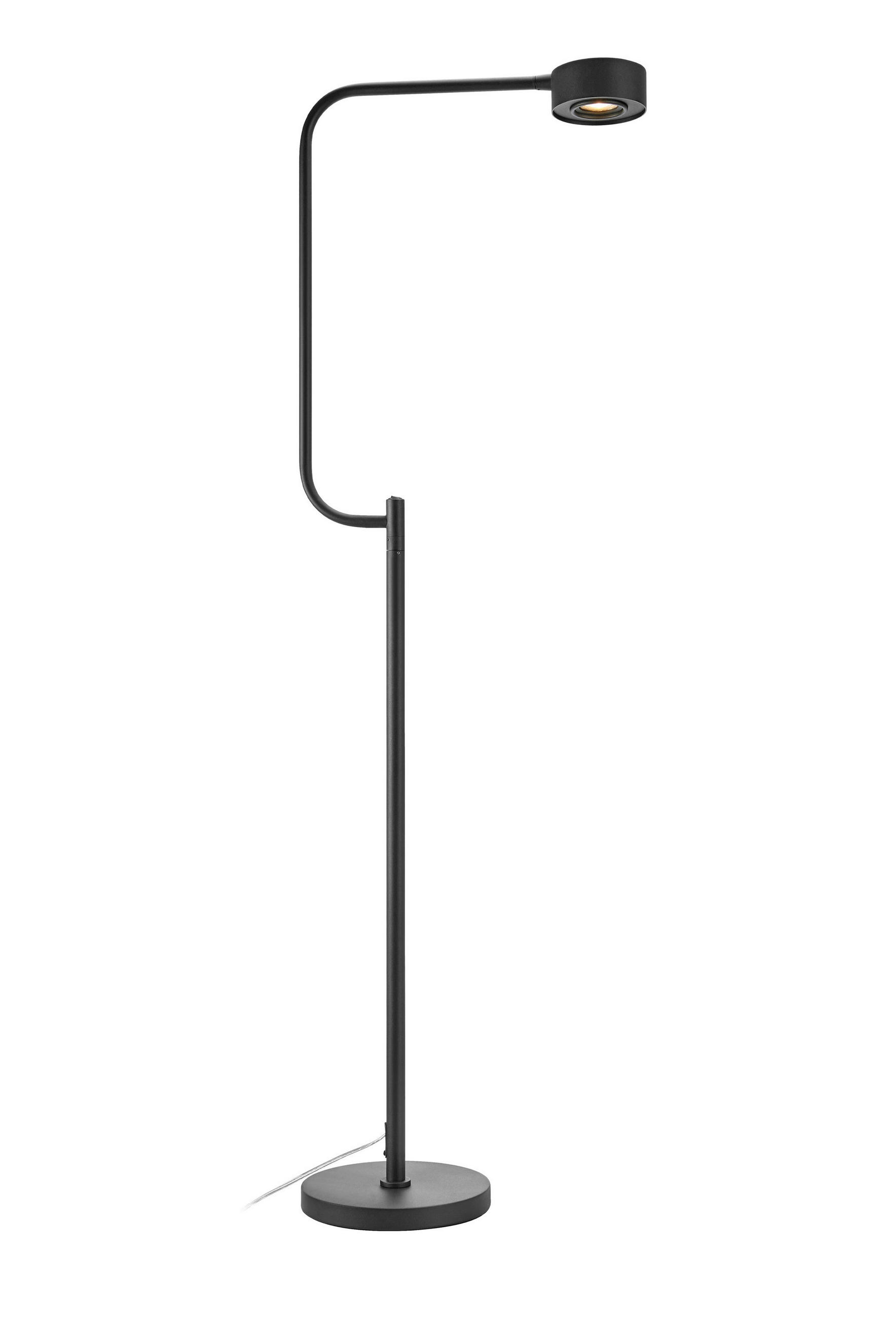 STEHLEUCHTE Hugo 23/130/40 cm  - Schwarz, Basics, Metall (23/130/40cm) - Markslöjd