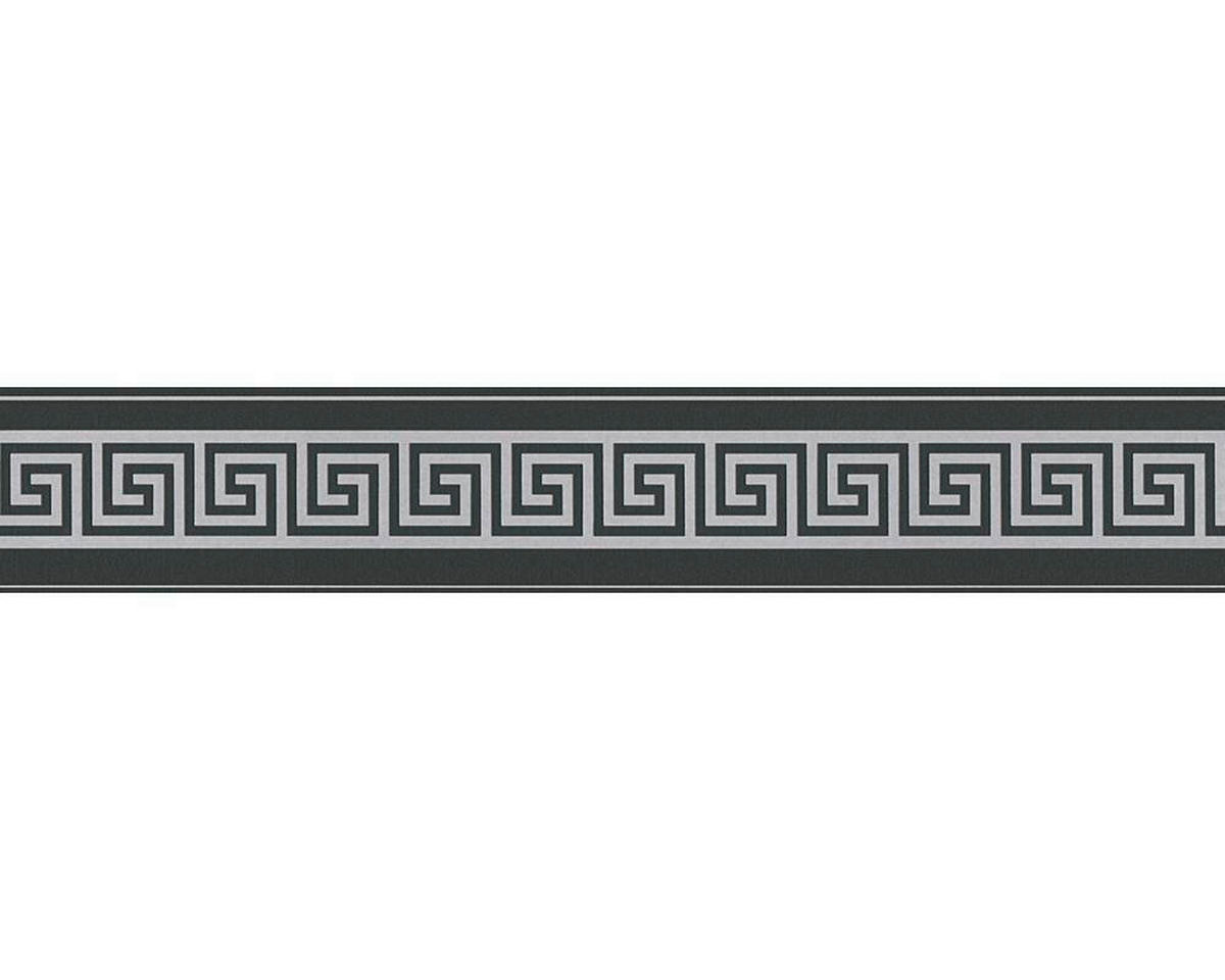 BORDURA - črna, Basics, papir (10,5*500cm)